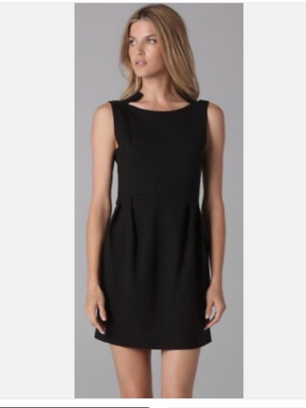 Theyskens’ Theory Duliya Black Mini Dress Size 4